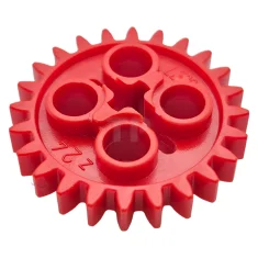 LEGO Technic, Gear 24 Tooth (New Style with Single Axle Hole)