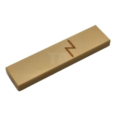 LEGO Piastrelle 1 x 4 con motivo Zig Zag (fronte di…