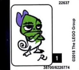 LEGO Aufkleber für Set 41156