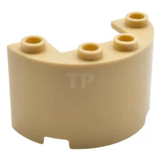 LEGO Cylinder Half 2 x 4 x 2 with 1 x…