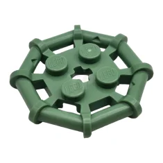 LEGO Plate, Modified 2 x 2 with Bar Frame Octagonal, Reinforced,…