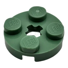 LEGO Plate 2 x 2 Round with Axle Hole