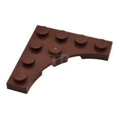 LEGO Plate 4 x 4 with Curved Cutout