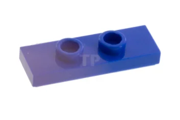 LEGO Plate, Modified 1 x 3 with 2 Studs (Double Jumper)