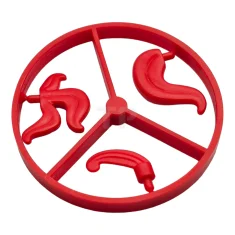 LEGO Minifig, Plume / Feather Wheel, 3 on Sprue