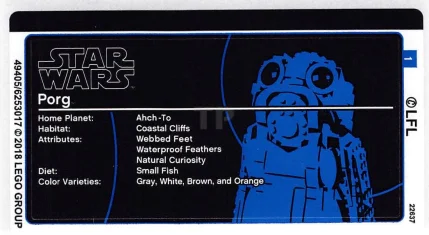 LEGO Sticker for Set 75230