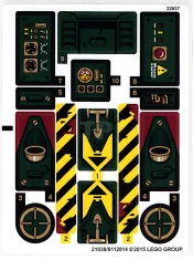 LEGO Sticker for Set 70735 (International Version)