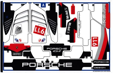 LEGO Aufkleber für Set 42096