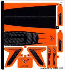 LEGO Adesivo per il set 42093