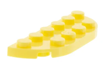 LEGO Plaat 2 x 6 Ronde Hoek Dubbel