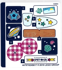 LEGO Sticker for Set 41364