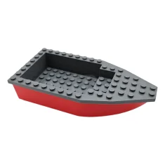 LEGO Boat Hull 16 x 8 x 3 - Complete Assembly
