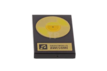 LEGO Piastrelle 2 x 3 con il motivo Record 'Everything Is…