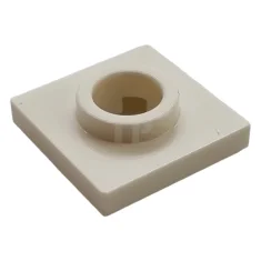 LEGO Tegel, aangepast 2 x 2 met groot gat