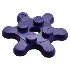 LEGO Plate, Modified 2 x 2 with 6 Gear Teeth /…