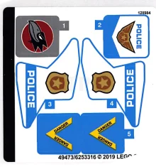 LEGO Sticker for Set 60209