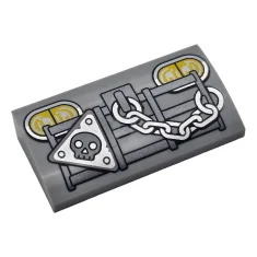 LEGO Pendenza curvo 2 x 4 x 2/3 con fari per…