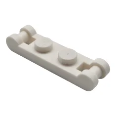 LEGO Plaat, aangepast 1 x 2 met handgrepen aan uiteinden