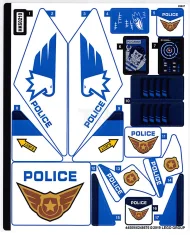 LEGO Autocollant pour l'ensemble 60210