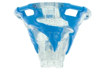 LEGO Tornado with Dark Azure Spiral Pattern and Four Handles on…