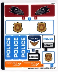 LEGO Pegatina para Set 60209