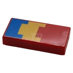 LEGO Piastrelle 1 x 2 con motivo ad ali di pappagallo…