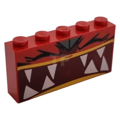 LEGO Ladrillo 1 x 5 x 2 con Patrón Ultrakatty Extremadamente…