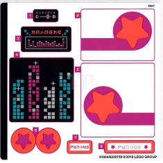 LEGO Adesivo per il set 70828