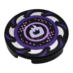 LEGO Tile 2 x 2 Round with Bottom O and Ninja…