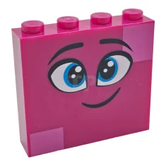 LEGO Brick 1 x 4 x 3 with Twinkling Dark Azure…