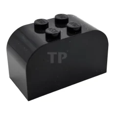 LEGO Brick, Modified 2 x 4 x 2 Double Curved Top