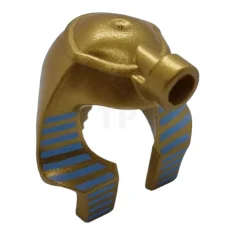 LEGO Minifigure, Headgear Headdress Mummy (Type 2) with Thin Medium Blue…