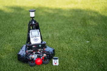 LEGO Sioux and Tech United Soccer robot