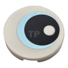 LEGO Carreau 2 x 2 rond avec O inférieur et motif…