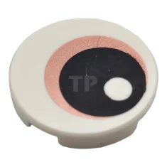 LEGO Tile 2 x 2 Round with Bottom O and Eye…