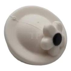 LEGO Minifigure, Hat with Pin Attachment, Pillbox Hat with Flower with…