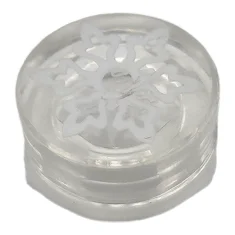 LEGO Piastrelle 1 x 1 rotonde con motivo a fiocco di…