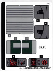 LEGO Adesivo per il set 75243
