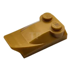 LEGO Brique, modifiée 2 x 3 x 2/3 Deux studs, extrémité…