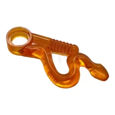 LEGO Whip with Snake Head and Pin Hole