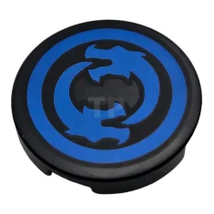 LEGO Tile 2 x 2 Round with Bottom O and Dragons…