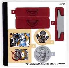 LEGO Sticker for Set 75972