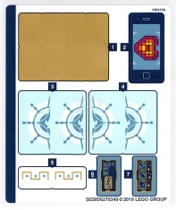 LEGO Sticker for Set 70838