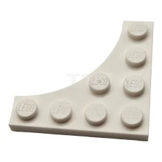 LEGO Plate 4 x 4 with Curved Cutout