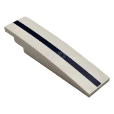 LEGO Pendenza curvo 8 x 2 con motivo a righe