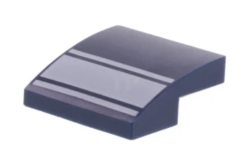 LEGO Pendenza 2 x 2 x 2/3 curvo con motivo a…