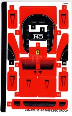 LEGO Sticker for Set 75890