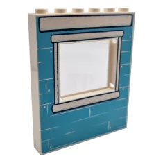LEGO Panel 1 x 6 x 6 with Window with Windowpane…