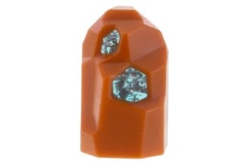 LEGO Rock 1 x 1 Geode with Trans-Light Blue Crystal Interior…