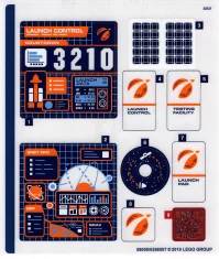 LEGO Sticker for set 60228